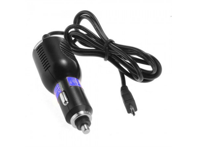 Автомобильный кабель питания microUSB для автовидеорегистраторов и комбо-устройств Playme AT1U (2000mA)